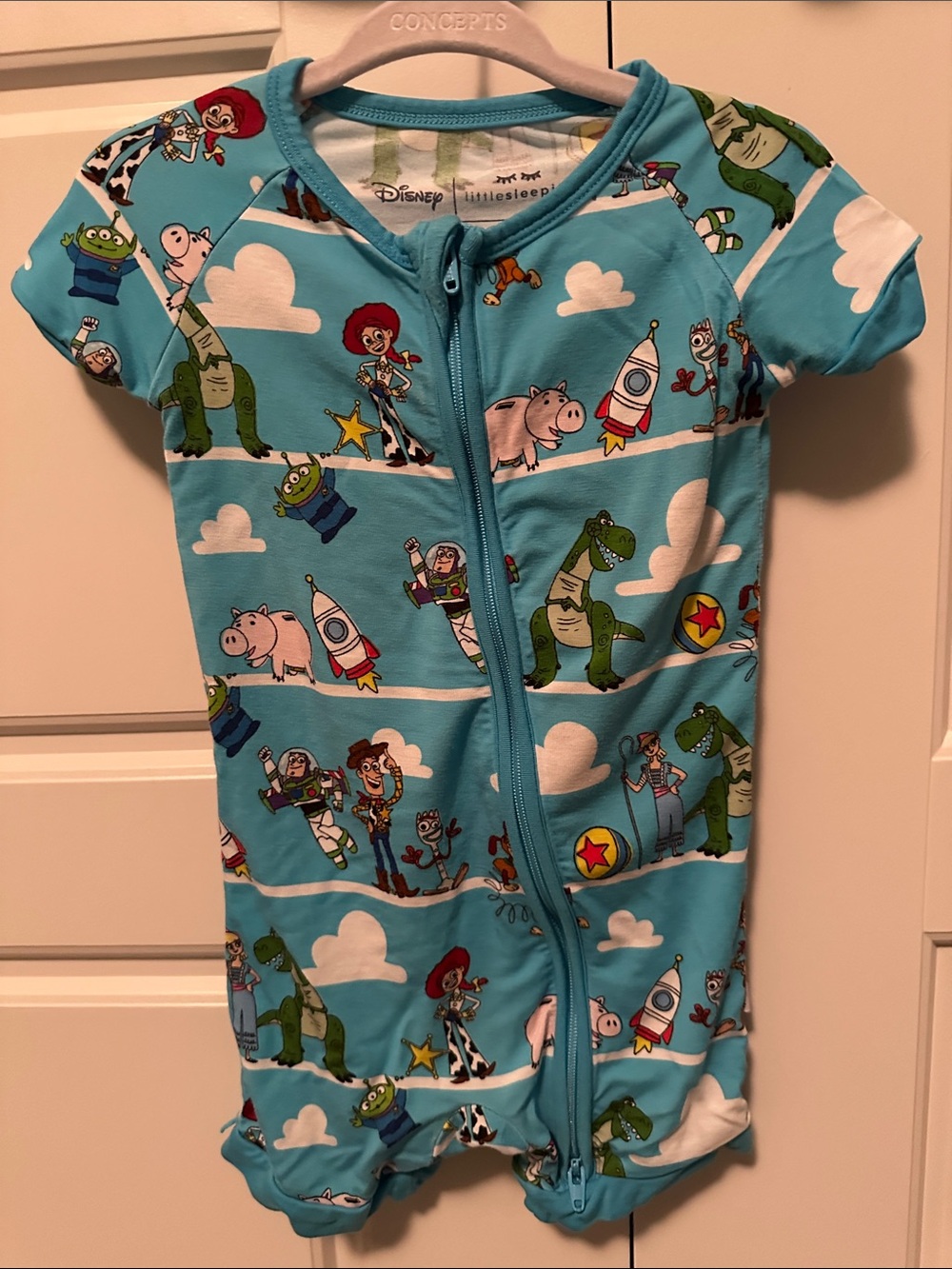 Little Sleepies Toy Story romper